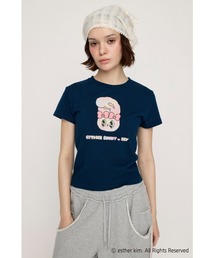 Esther Bunny x SLY PRINT T/SH エスターバニー スライ プリント Tシャツ 半袖 夏服