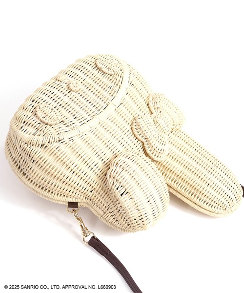 サンリオキャラクターズ/マイメロディ ラタンバッグ（かごバッグ