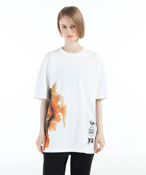 送料・関税込【Y-3】AOP ショート スリーブ Tシャツ Y-3 AOP SHORT SLEEVE TEE(Tシャツ/カットソー)|Y-3
