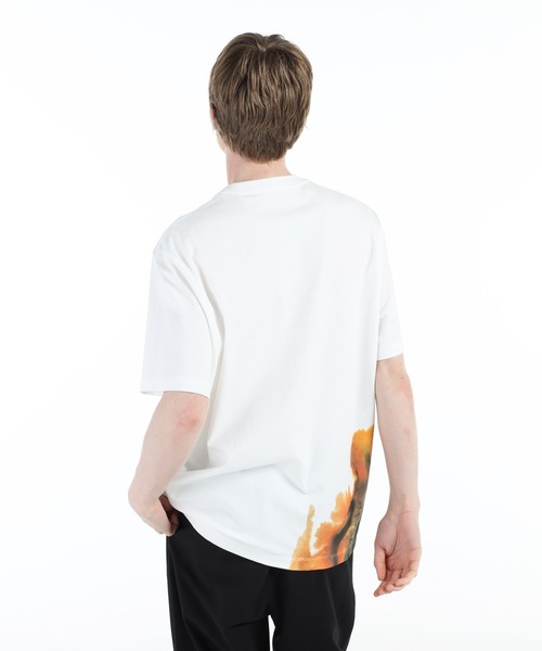 Y-3 AOP SHORT SLEEVE TEE（Tシャツ/カットソー）｜Y-3