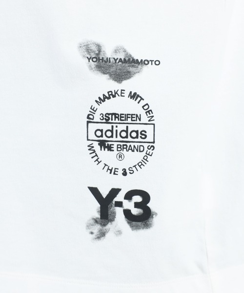 Y-3 AOP SHORT SLEEVE TEE（Tシャツ/カットソー）｜Y-3