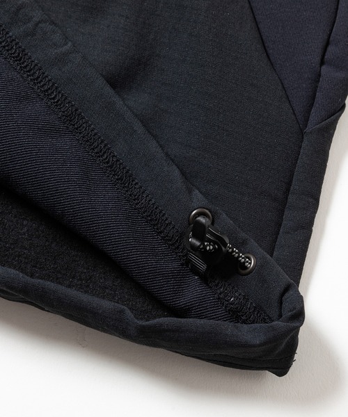 meanswhile(ミーンズワイル)の「Fleece Half Zip L/S Tee(Tシャツ/カットソー・メンズ・ブラック/チャコール・1(S)/2(M)/3(L))」の8枚目の写真