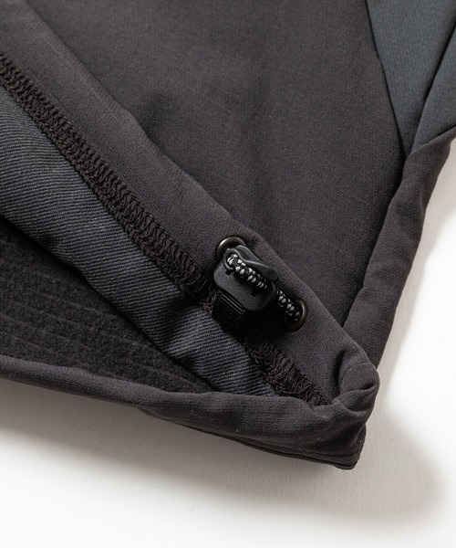 meanswhile(ミーンズワイル)の「Fleece Half Zip L/S Tee(Tシャツ/カットソー・メンズ・ブラック/チャコール・1(S)/2(M)/3(L))」の14枚目の写真