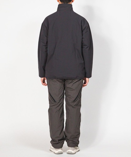 meanswhile(ミーンズワイル)の「Fleece Half Zip L/S Tee(Tシャツ/カットソー・メンズ・ブラック/チャコール・1(S)/2(M)/3(L))」の17枚目の写真