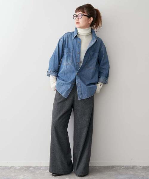 追加》ライトオンスデニムシャツ（シャツ/ブラウス）｜Spick