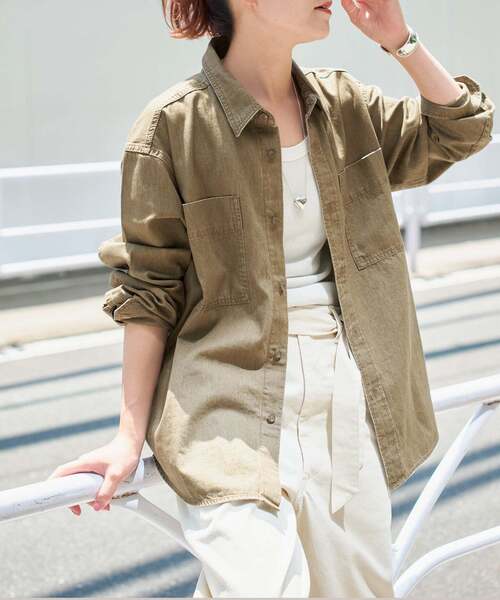 追加》ライトオンスデニムシャツ（シャツ/ブラウス）｜Spick & Span