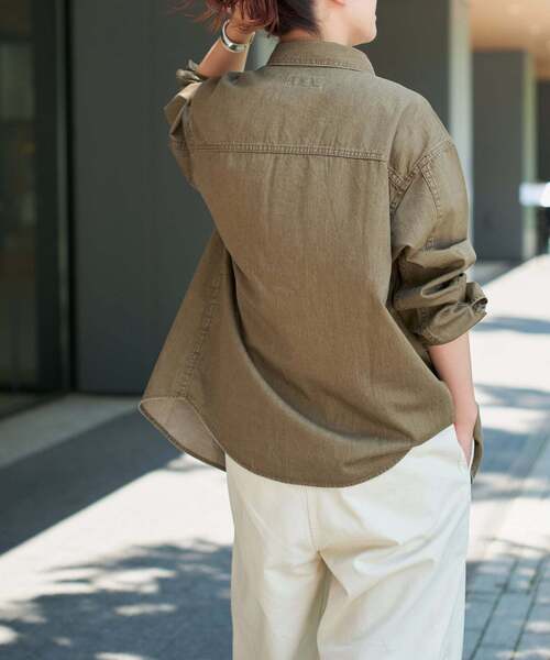 追加》ライトオンスデニムシャツ（シャツ/ブラウス）｜Spick & Span