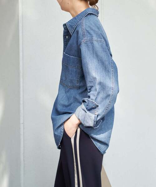 追加》ライトオンスデニムシャツ（シャツ/ブラウス）｜Spick
