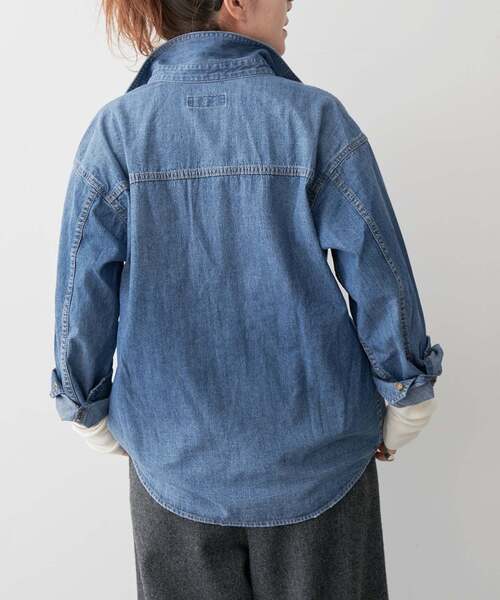 追加》ライトオンスデニムシャツ（シャツ/ブラウス）｜Spick & Span