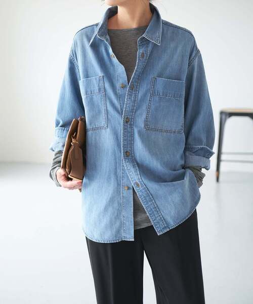 Spick & Spanデニムシャツ セール】≪追加≫デニムシャツ（シャツ/ブラウス）｜Spick