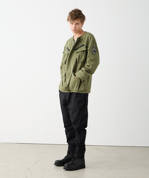 VIRGOwearworks（ヴァルゴウェアワークス）の「NINJAS EDGE REBORN PANTS（チノパンツ・メンズ・チャコールグレー/ベージュ/ブラック・2/3/4）」の22枚目の写真