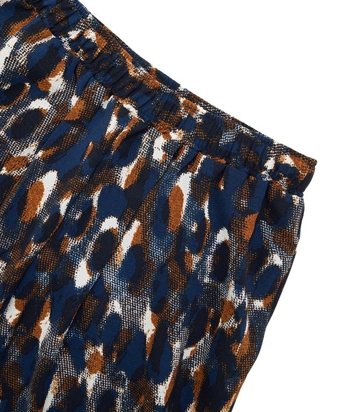 Green　Parks（グリーンパークス）の「柄イージーパンツⅣ(ワイド)（その他パンツ・レディース・カーキ/グレイッシュブルー/ブラウン/グリーン・FREE）」の12枚目の写真