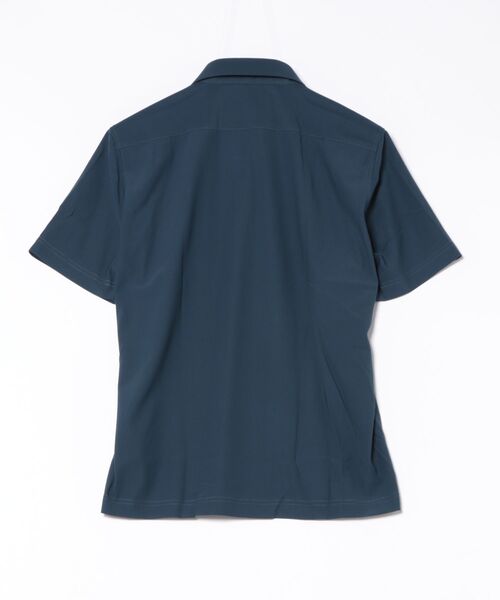 TOKYO SHIRTS(トウキョウシャツ)の「ビズポロ コンフォートドライ 半袖ポロシャツ(ポロシャツ・メンズ・ネイビー・S/M/L/LL/XL)」の3枚目の写真