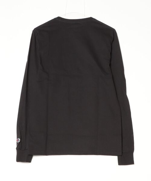 Champion(チャンピオン)の「【T12】【Champion/チャンピオン】5.2oz LONG SLEEVE T-SHIRT(Tシャツ/カットソー・メンズ・グレー/ブラック・SMALL/MEDIUM/LARGE/X-LARGE)」の3枚目の写真