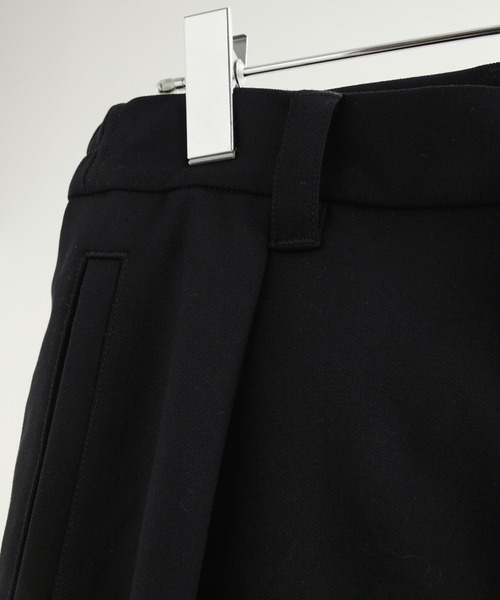 LUENNA】One-Tuck Baggy Wide Slacks / ワンタックバギーワイド