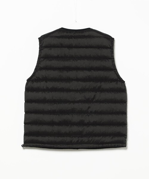 DANTON（ダントン）の「DANTON / INNER DOWN CREWNECK VEST（ダウンベスト・レディース・チャコールグレー/ブラック/ワイン・MEDIUM）」の10枚目の写真