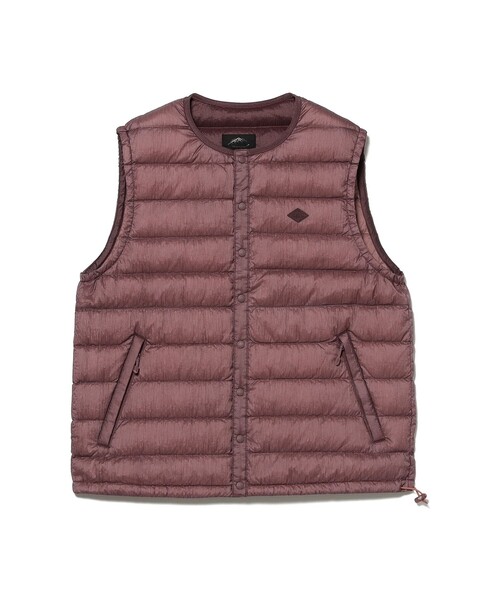 DANTON / INNER DOWN CREWNECK VEST（ダウンベスト）｜DANTON
