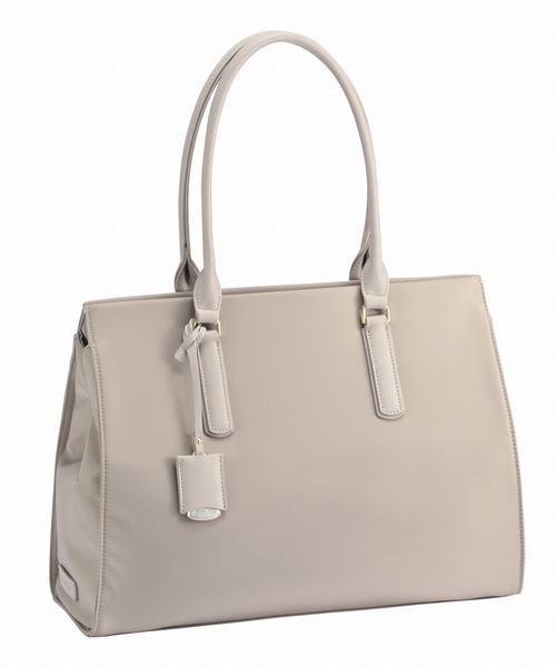 Jewelna Rose(ジュエルナローズ)の「OLバッグ・エト エアリィ 横型トートバッグ 16271(トートバッグ・レディース・グレイッシュベージュ/ライトピンク/ブラック・FREE)」の19枚目の写真