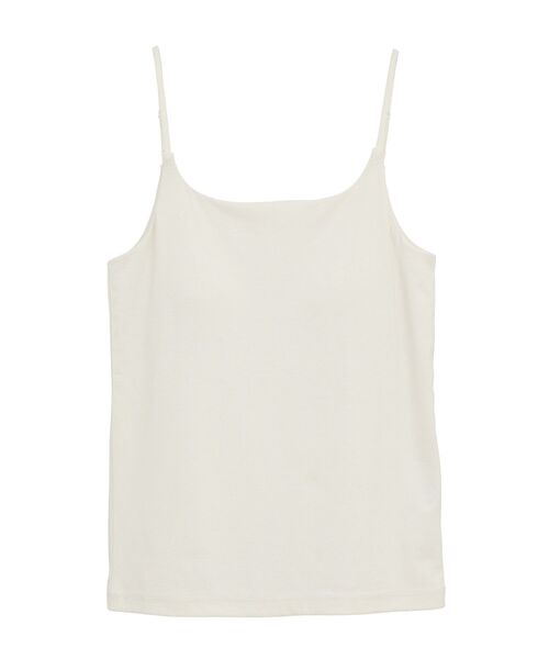 AMERICAN HOLIC（アメリカンホリック）の「【カップ付き】細リブキャミソール（キャミソール・レディース・ブラウン/グリーン/オレンジ/チャコールグレー/ブラック/アイボリー・M/L）」の20枚目の写真