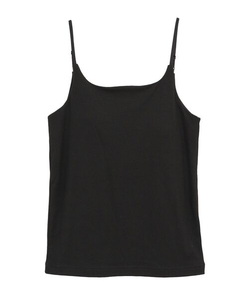 AMERICAN HOLIC（アメリカンホリック）の「【カップ付き】細リブキャミソール（キャミソール・レディース・ブラウン/グリーン/オレンジ/チャコールグレー/ブラック/アイボリー・M/L）」の18枚目の写真