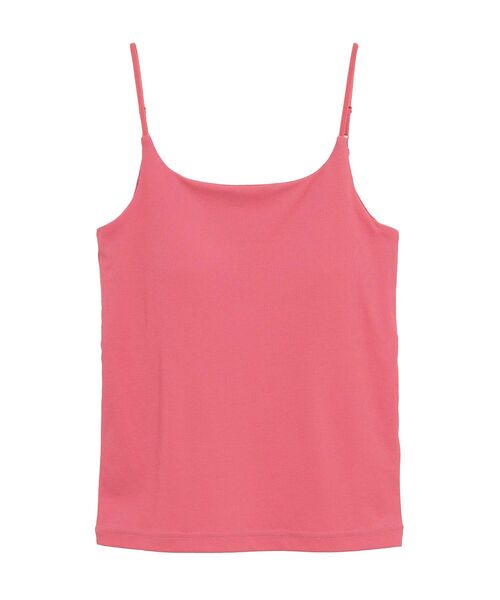 AMERICAN HOLIC（アメリカンホリック）の「【カップ付き】細リブキャミソール（キャミソール・レディース・ブラウン/グリーン/オレンジ/チャコールグレー/ブラック/アイボリー・M/L）」の17枚目の写真