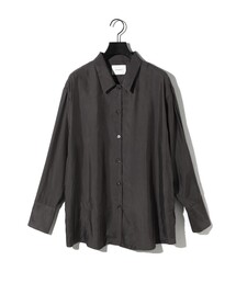 MIDIUMISOLID for Ladies リラックスキュプラシャツ