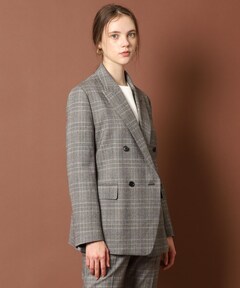 【今期新品】NOBLEライトツイートピークトラベルジャケット 楽天市場】ライトツイードピークドラペルジャケット NOBLE