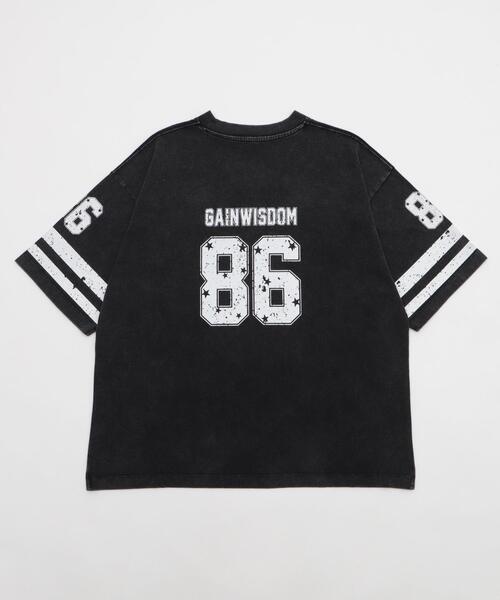 WEGO(ウィゴー)の「WEGO/パウダーブリーチホッケーT(Tシャツ/カットソー・メンズ・レッド/ブラック・MEDIUM/LARGE)」の19枚目の写真
