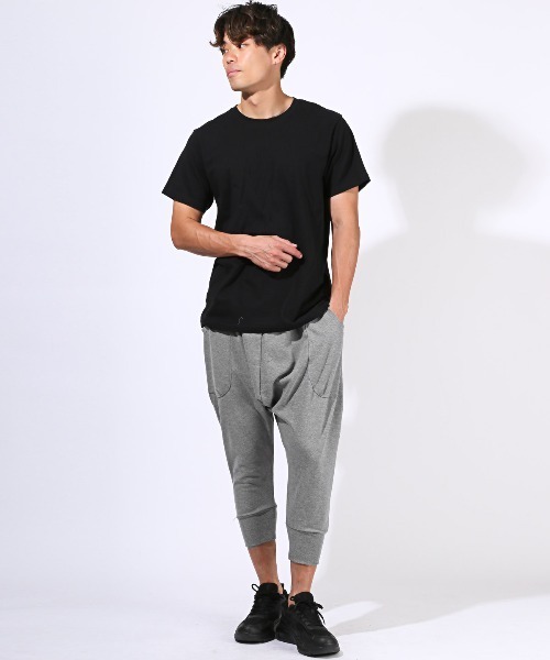 LUXSTYLE(ラグスタイル)の「TCポンチバルーンパンツ(スウェットパンツ・メンズ・グレー/ブラック×グレー/ネイビー/ブラック・L/XL/M)」の7枚目の写真