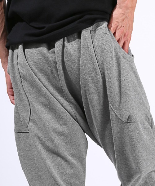 LUXSTYLE(ラグスタイル)の「TCポンチバルーンパンツ(スウェットパンツ・メンズ・グレー/ブラック×グレー/ネイビー/ブラック・L/XL/M)」の9枚目の写真