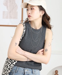 バーガンディ」に該当するレディースのタンクトップファッション通販