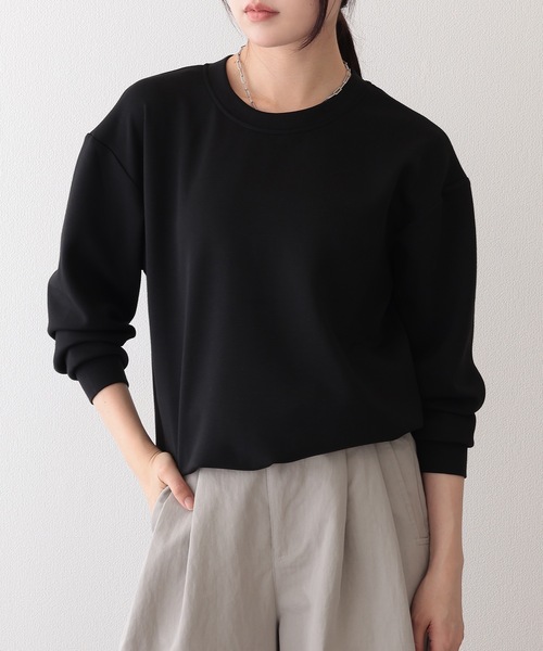 AURALEE ブラック クルーネックスウェット　サイズ4 AURALEE(オーラリー) 24AW／SUPER HIGH GAUGE SWEAT ZIP BLOUSON