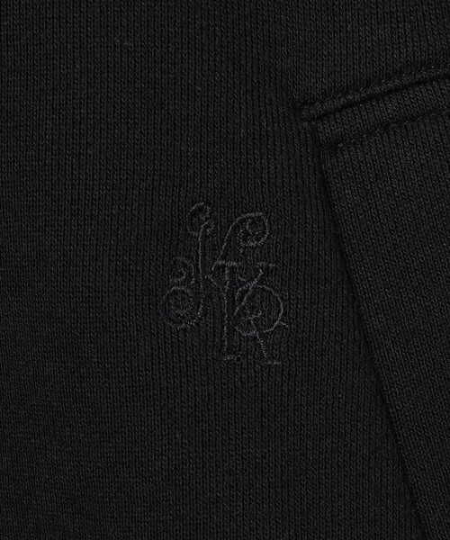 組曲(クミキョク)の「ロゴ刺繍入り裏毛パーカー(パーカー・レディース・ブラック系/ライトグレー系・6/7/5)」の18枚目の写真