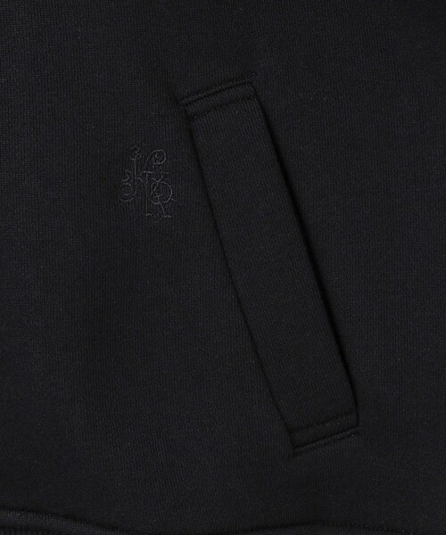 組曲(クミキョク)の「ロゴ刺繍入り裏毛パーカー(パーカー・レディース・ブラック系/ライトグレー系・6/7/5)」の20枚目の写真