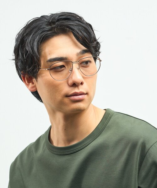 Zoff｜takashi kumagai ウェリントン型 サングラス｜メタルフレーム