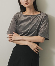 SENSE OF PLACE by URBAN RESEARCH | シアーベロアTシャツ(半袖)(Tシャツ/カットソー)