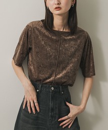 SENSE OF PLACE by URBAN RESEARCH | シアーベロアTシャツ(半袖)(Tシャツ/カットソー)