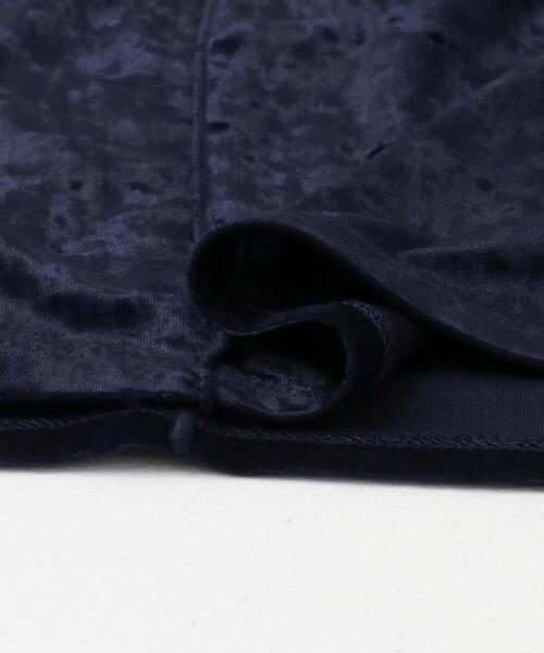 SENSE OF PLACE by URBAN RESEARCH(センスオブプレイスバイアーバンリサーチ)の「シアーベロアTシャツ(半袖)(Tシャツ/カットソー・レディース・グレー/モカ/ネイビー・ONE)」の6枚目の写真