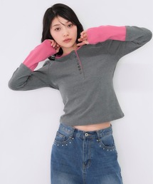 Enewd nina ボーダーオフショルトップス Beige ワイドボーダーニット | N. Natural Beauty Basic*（エヌ