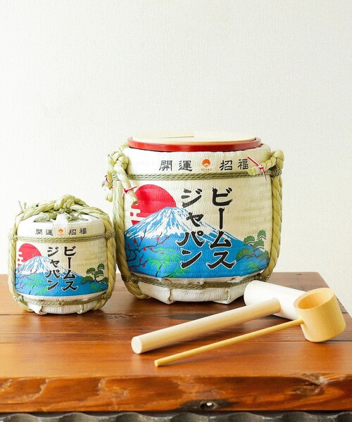 BEAMS JAPAN（ビームス　ジャパン）の「【別注】岸本吉二商店 / ミニかざり菰樽（インテリア雑貨・レディース・その他・ONE SIZE）」の6枚目の写真