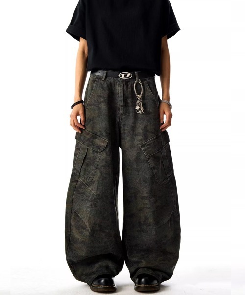 Ressaca（レサーカ）の「カモフラージュ柄フロントタックカーブカーゴパンツ（カーゴパンツ・メンズ・カモフラージュ・L/M）」の10枚目の写真