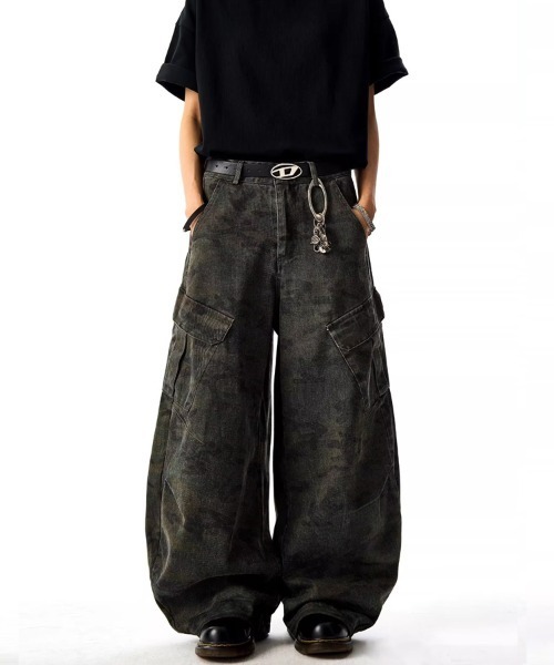 Ressaca（レサーカ）の「カモフラージュ柄フロントタックカーブカーゴパンツ（カーゴパンツ・メンズ・カモフラージュ・L/M）」の9枚目の写真