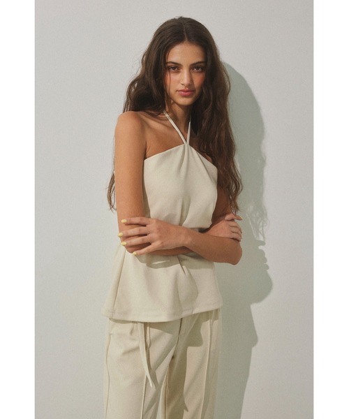 Halter Neck Top /ホルターネックトップス（キャミソール）｜ALEXIA