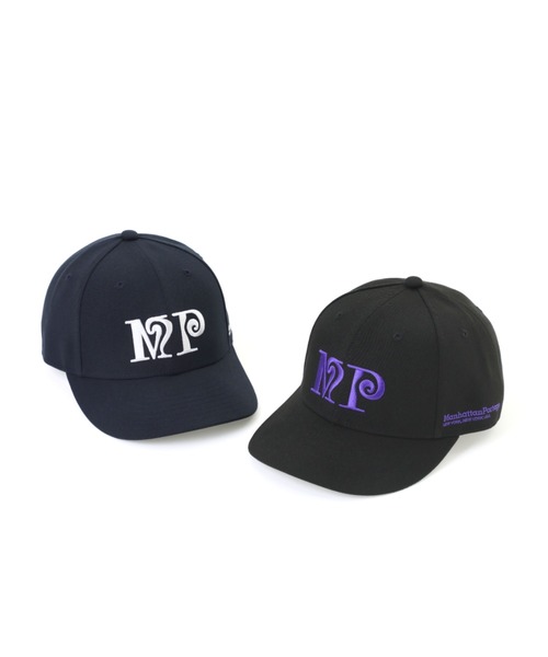 Manhattan Portage（マンハッタンポーテージ）の「MP EMB PE Twill Cap（キャップ・メンズ・ブラック/ネイビー・FREE）」の4枚目の写真