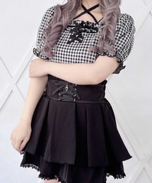 MA*RS（アメーバーマーズ）の「フリルリボンテレコトップス（Tシャツ/カットソー）」