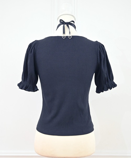 セール】フリルリボンテレコトップス（Tシャツ/カットソー）｜MA*RS