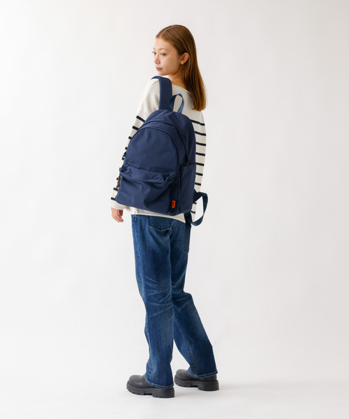 UNIVERSAL OVERALL(ユニバーサルオーバーオール)の「【UNIVERSAL OVERALL/ユニバーサルオーバーオール 】Wrinkled nylon rucksack/BACKPACK/ユニセックス【WEB限定】(バックパック/リュック・メンズ・ブラック/ライトグレー/ネイビー・フリー)」の21枚目の写真
