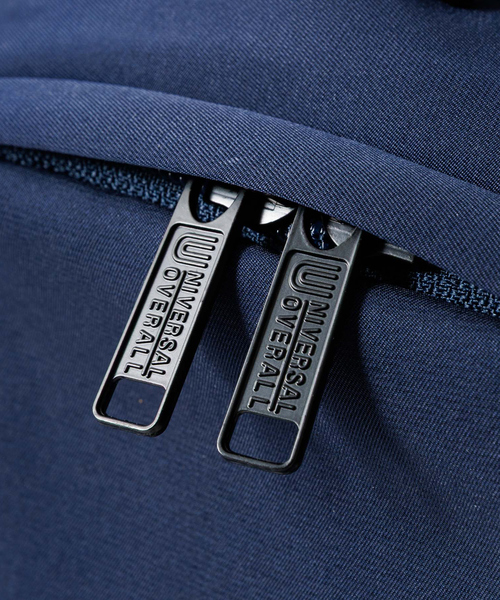 UNIVERSAL OVERALL(ユニバーサルオーバーオール)の「【UNIVERSAL OVERALL/ユニバーサルオーバーオール 】Wrinkled nylon rucksack/BACKPACK/ユニセックス【WEB限定】(バックパック/リュック・メンズ・ブラック/ライトグレー/ネイビー・フリー)」の11枚目の写真