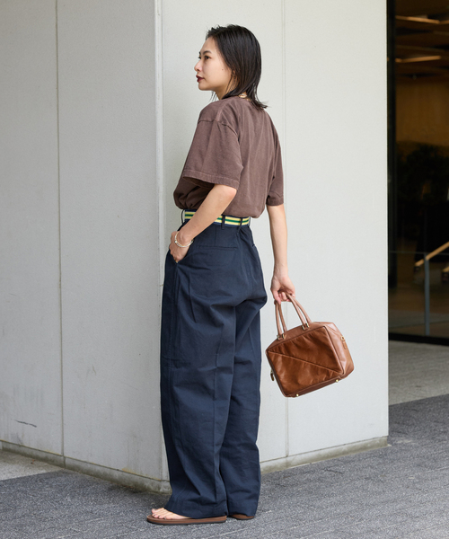 JOURNAL STANDARD(ジャーナルスタンダード)の「【一部店舗+WEB限定】MICKEY / JS Tシャツ(Tシャツ/カットソー・レディース・ホワイト/ブラウン・FREE)」の10枚目の写真