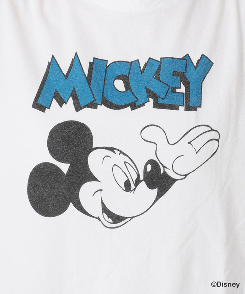 JOURNAL STANDARD(ジャーナルスタンダード)の「【一部店舗+WEB限定】MICKEY / JS Tシャツ(Tシャツ/カットソー・レディース・ホワイト/ブラウン・FREE)」の16枚目の写真